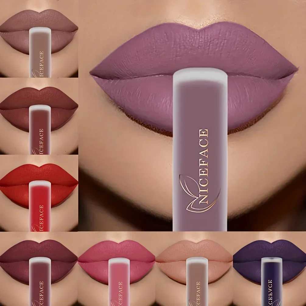 20 Colors Optional High Pigmented Matte Velvet Lip Glaze - Long-Lasting Smudge-Proof Non-Moisturizing Liquid Lipstick 1pcXJ250724