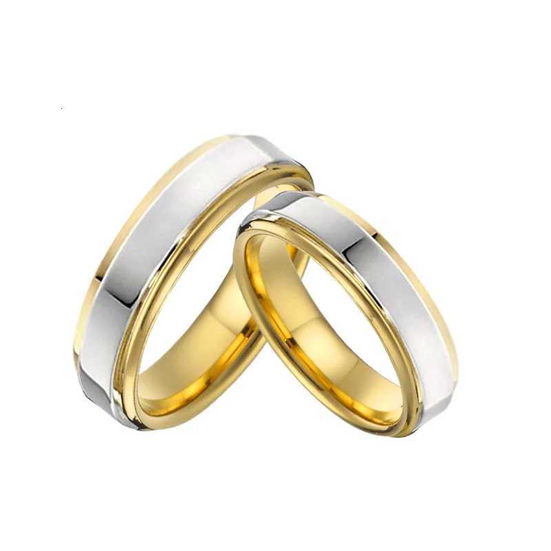 West Titanium Fashion Couple Wedding Ring from 5th to 15th in the United States W250417