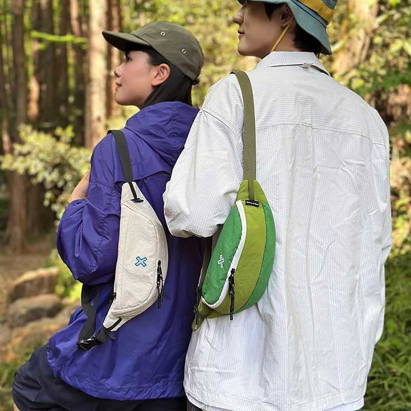 Casual Waterproof Ch Bags Large Capacity Crossbody Bags Korean Style Waist Bag Fanny Pack for Mens Travel Bag Banana Y250724