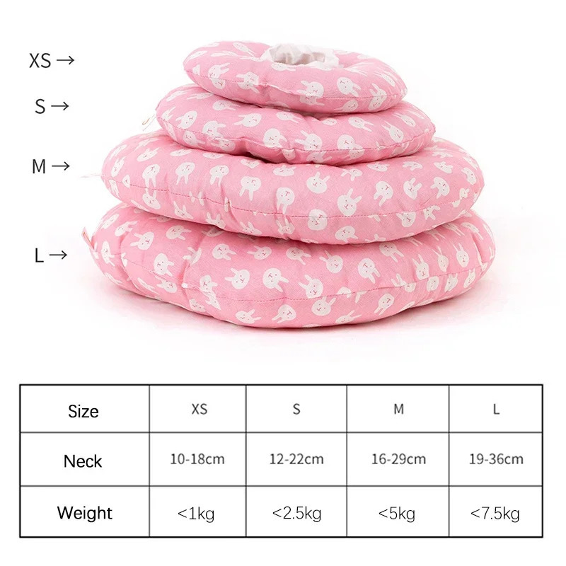 Anti-bite Lick Cat Dog Elizabeth Collar Aerated Wound Protective Pet Kitten Shame Ring Neckband Anti Scratch Cone After Surgery 250716
