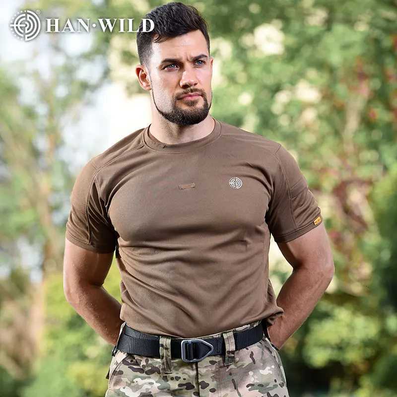 Tactical Shirt Airsoft T-shirts Men Clothing Quick Dry Outdoor Hiking Camping Combat Shirts Sports Trainning Hunting Outfit Y250724
