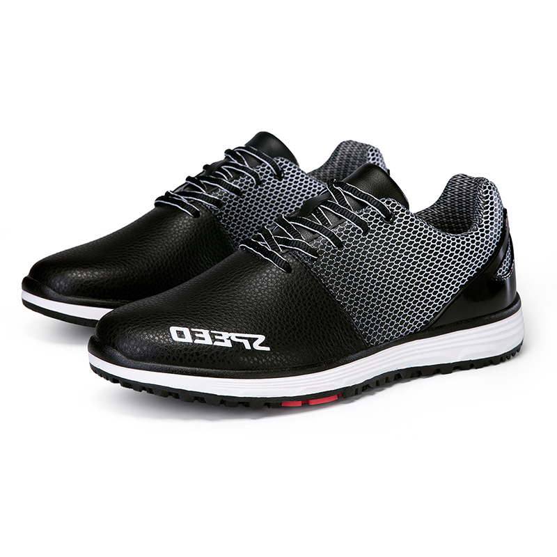 Golf shoes Mens trainers Sneakers soft breathable outdoor sports wear resistant shock absorption