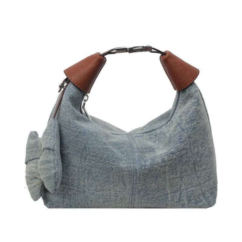 2024 New All-in-one Handbags Denim Shoulder Underarm Bag