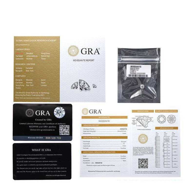 S925 Silver Fork Set 0.8 Carat Moissanite Womens Ring Set Anniversary Gift Wedding Ring W250417