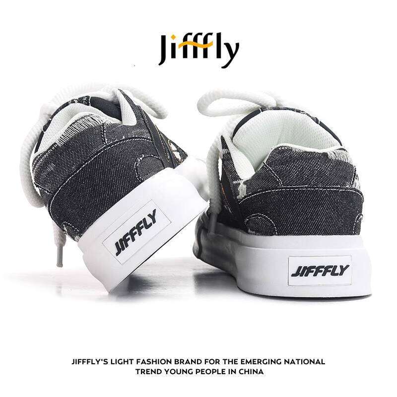 Jifffly Men's Low-top Casual Sneakers - Retro Design Fall/Winter Edition
