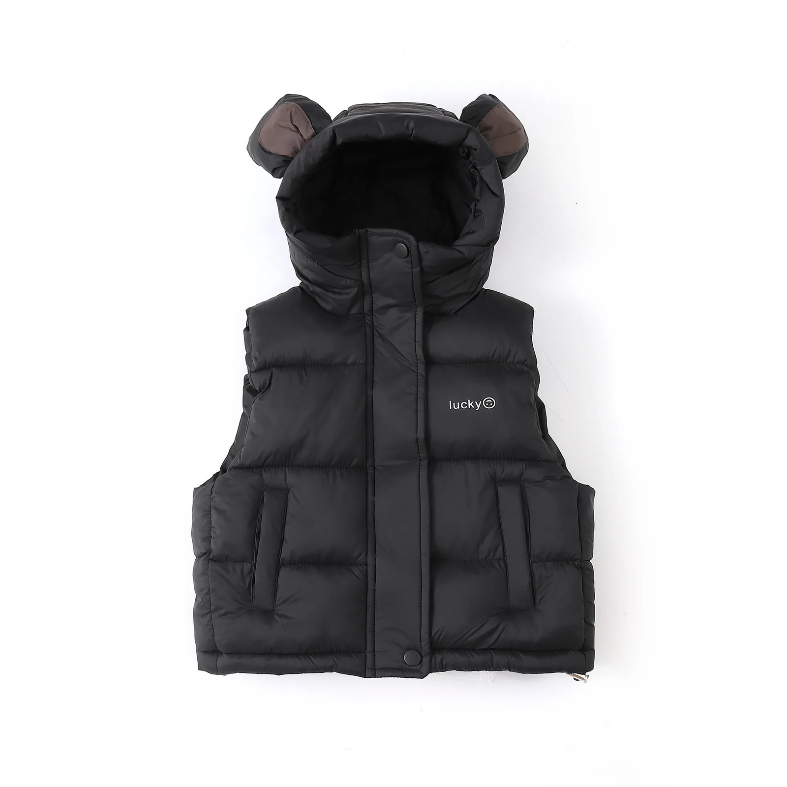 Hooded Vest Coats Autumn Baby Thick Warm Waistcoat Kids Outerwear Children Clothing Boys Girls Jackets Vest Winter 250724