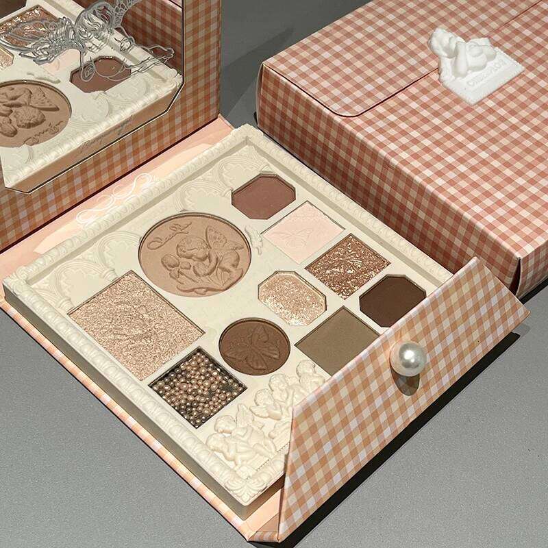 Cheerflor Angel Sculpting Eyeshadow Blush Highlighter Palette Waterproof Long Lasting Natural Makeup Look K Beauty Combo X250723 X250