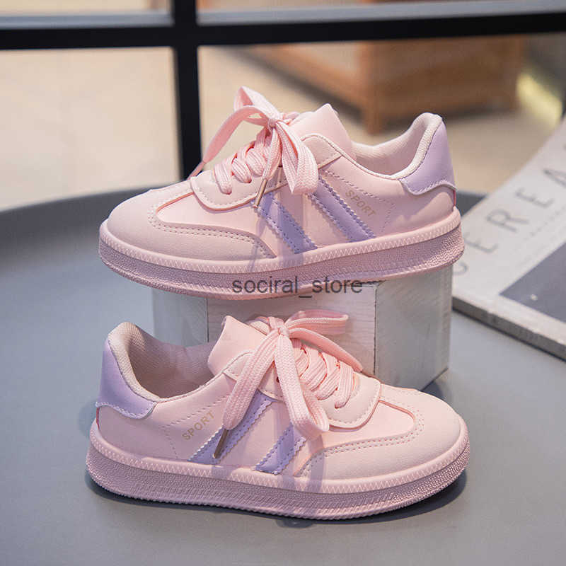 Kids Casual Shoes For Youth Boys Shoes Girls Fashion Board Shoes Kidsnest For Toddlers Childrens Soft Lightweight Sneakers Size 26 - 37 K0652 Q250724