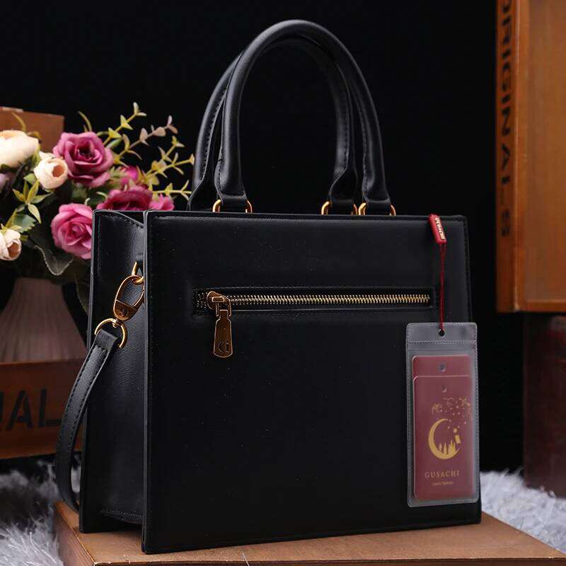 Vintage Designer Delicate Embroidery Cat Printing Women Popular and Fashionable Tote Bag with Large Capacity