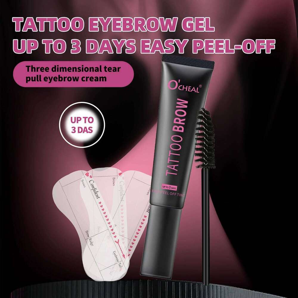 Ocheal Fast Gel Eyelash Kit Eyebrows Tint Dye Makeup Waterproof Long Lasting Eyebrow Cream X250725