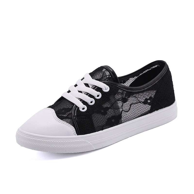 2025 Spring Summer New Women's Breathable White Versatile Mesh Shoes Ins Trend Thin Casual Sneakers ddmythur