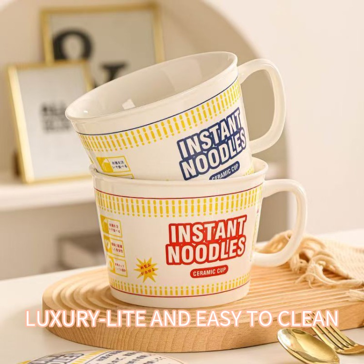 Instant noodle bowl Japanese-style student dormitory instant noodle bowl