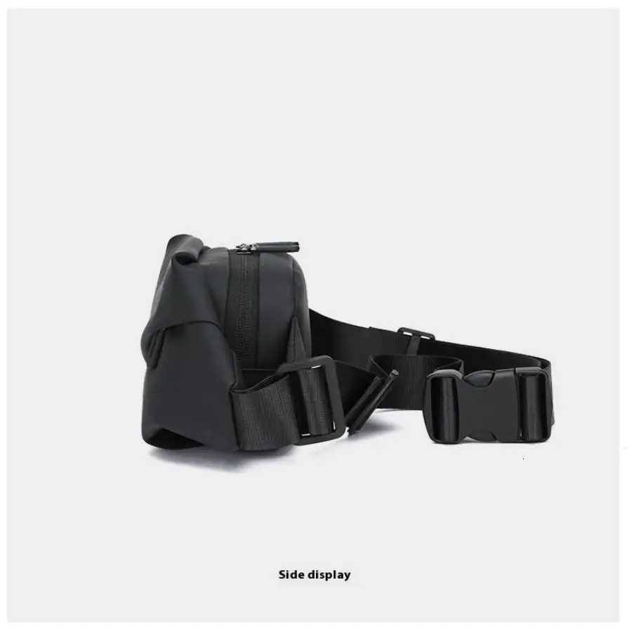 New Waist Bag Outdoor Chest Bag Business Crossbody Bag Multifunctional and Trendy Chest Bag Mens Sports Shoulder Bag Y250724