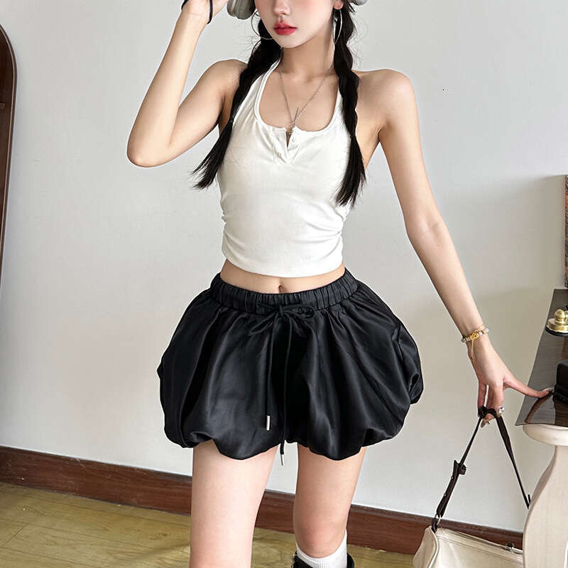 2025 Spring Summer New Women's High Waist Bloomers Slimming Petite Pumpkin Pants d6a