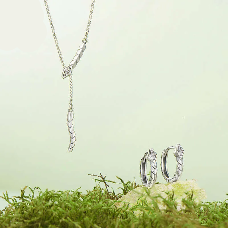 Yinziyun Sier Personality Zodiac Snake Birth Year Simple High-end Jewelry Set