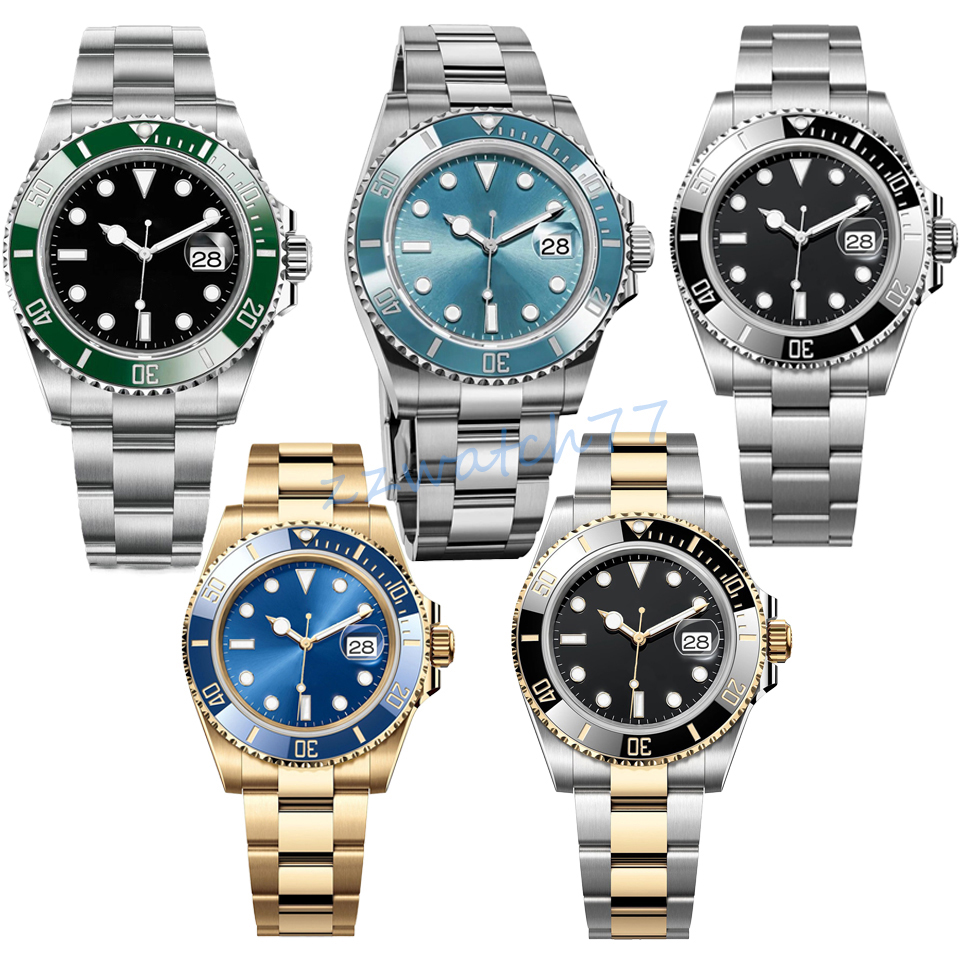 Hot selling classic mens designer luxury watches automatic mechanical movement stainless steel material based on picture automatic movement product color scheme