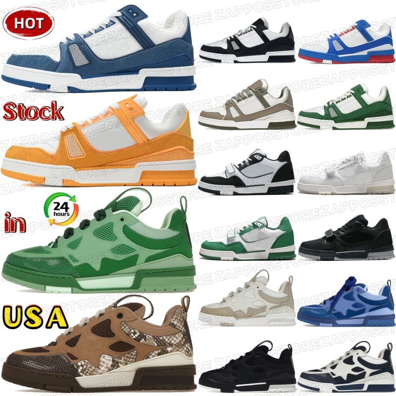 Luxury men womens lvs trainers designer shoes skate Sneakers lvs shoes casual shoes trainer sneaker sports shoes sneakers walking trainers running shoes EUR 36-45