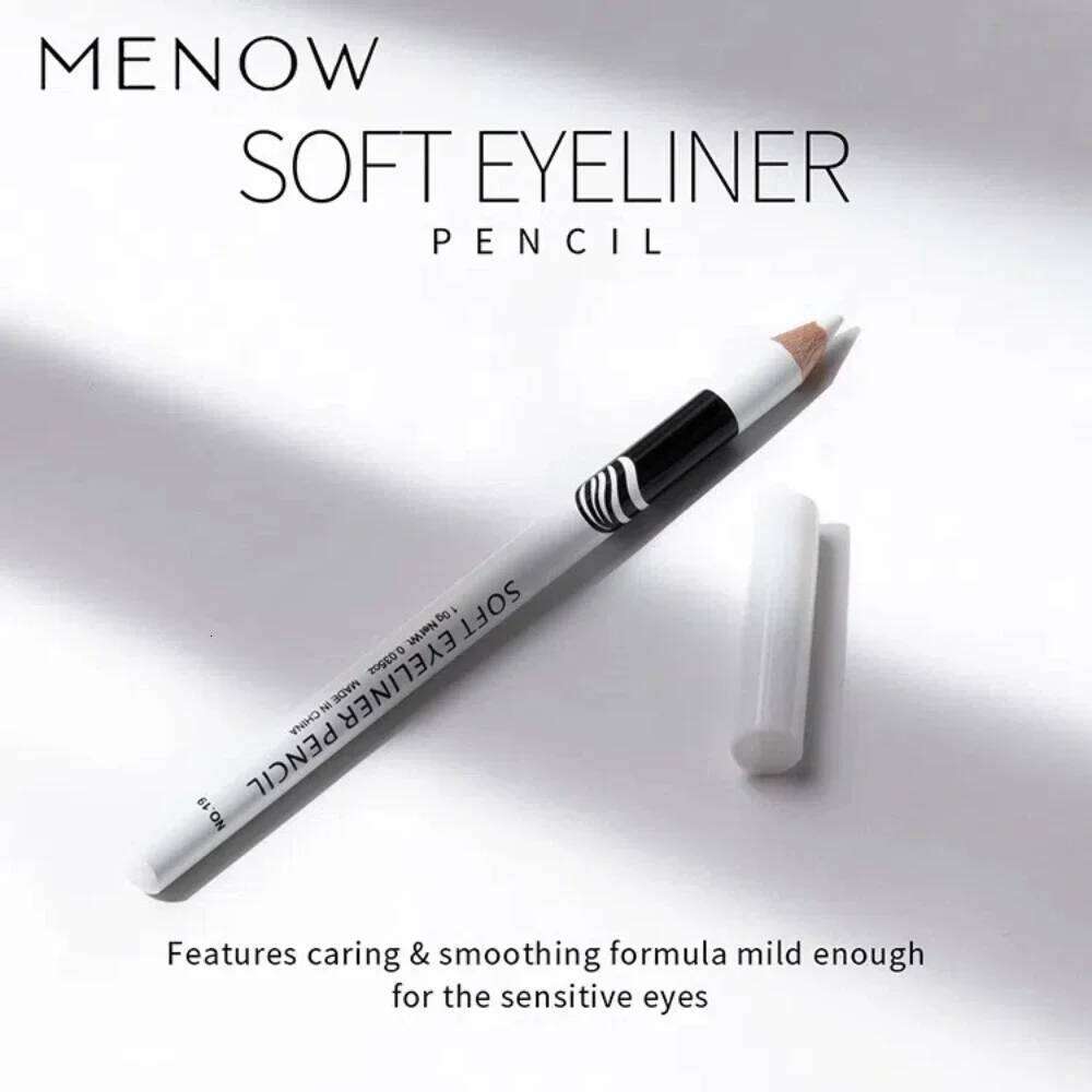 12pcs White Eyeliner Smooth Easy To Wear Brightener Highlighter Waterproof Long Lasting Eyes Liner Pencils Makeup X250725 X250725