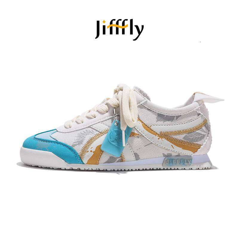Unisex Jiffly Plus Size Thicker Soles Classic Aga Wood Patterned Comfortable Athletic Footwear for Couples