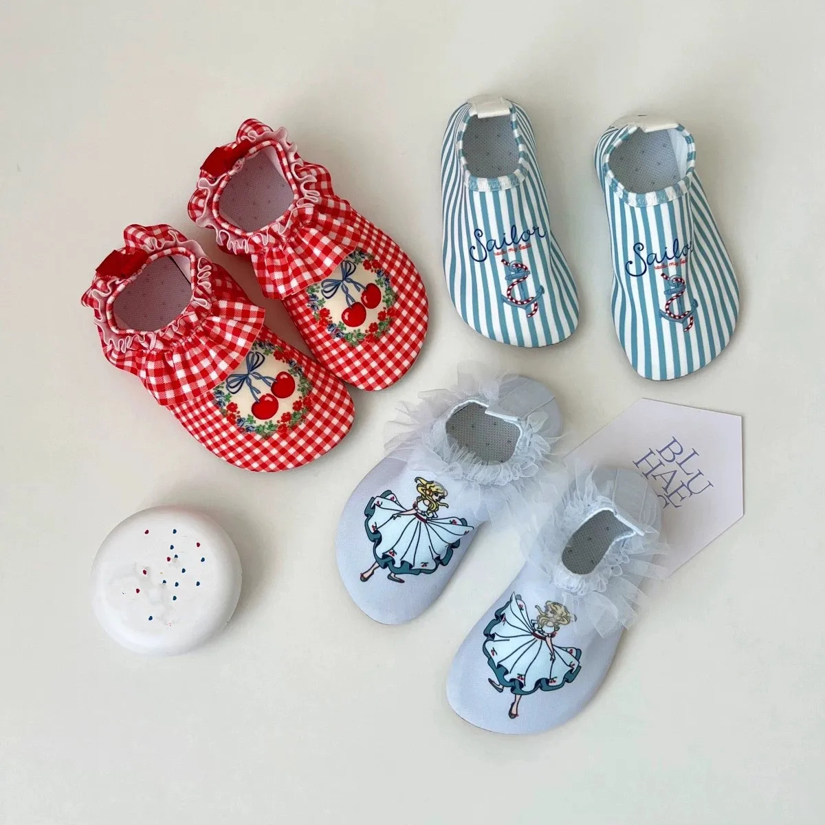 deer jonmi Summer Children Swimming Shoes Cartoon Printed Nonslip Boys Girls Beach Water Playground Shoes 250725