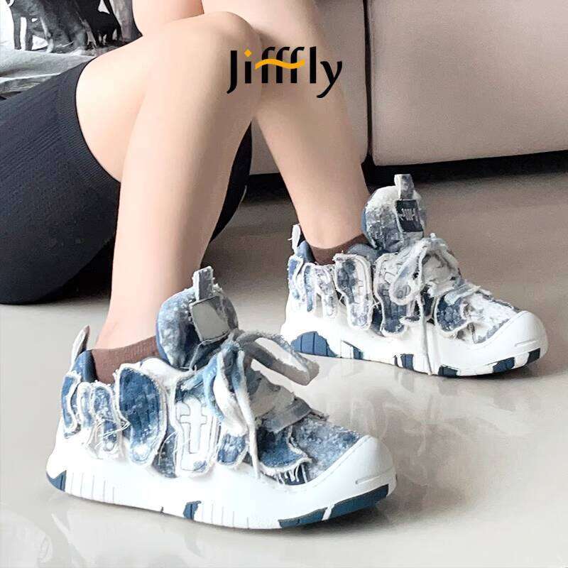 Jifffly Men Versatile Trendy 2025 Summer New Design Sense High-end Casual Sports Shoes Women