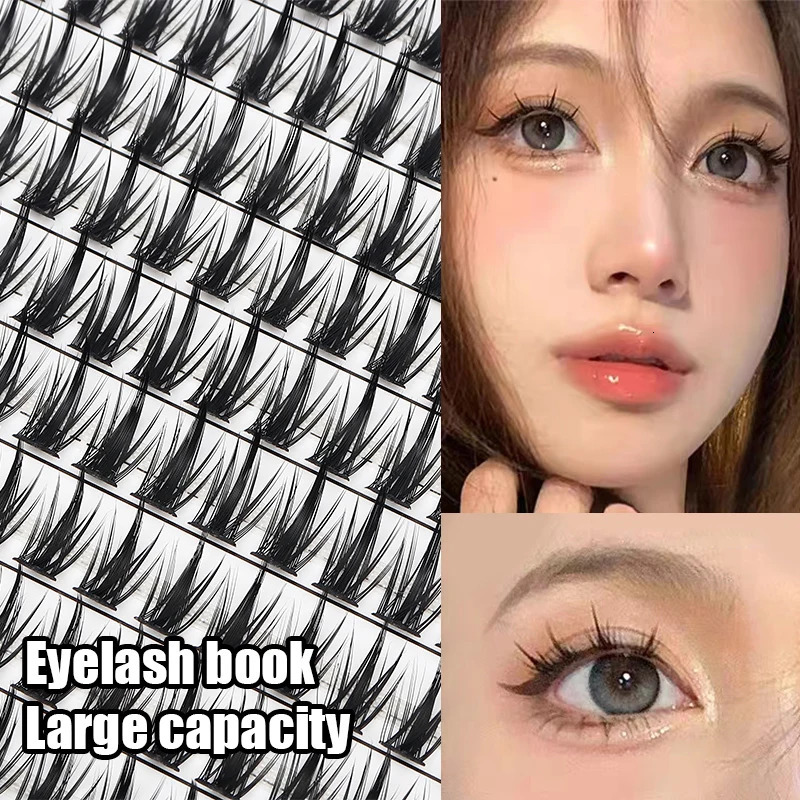 Individual Lashes Eyelash Book Clusters s False DIY at Home Cluster Makeup Kit 250714