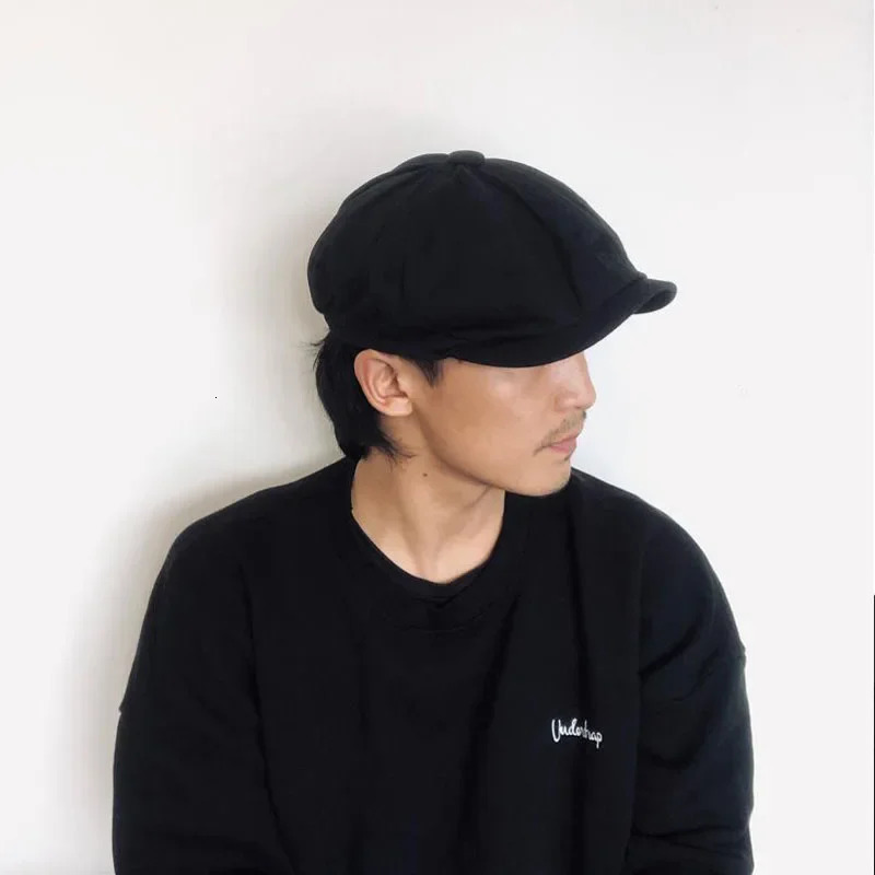 Big Size 62cm sboy Caps for Men Retro Cotton Painter Hat Outdoor Octagonal Cap Casual Fashion Berets Golf Cap 58cm 60cm 250723