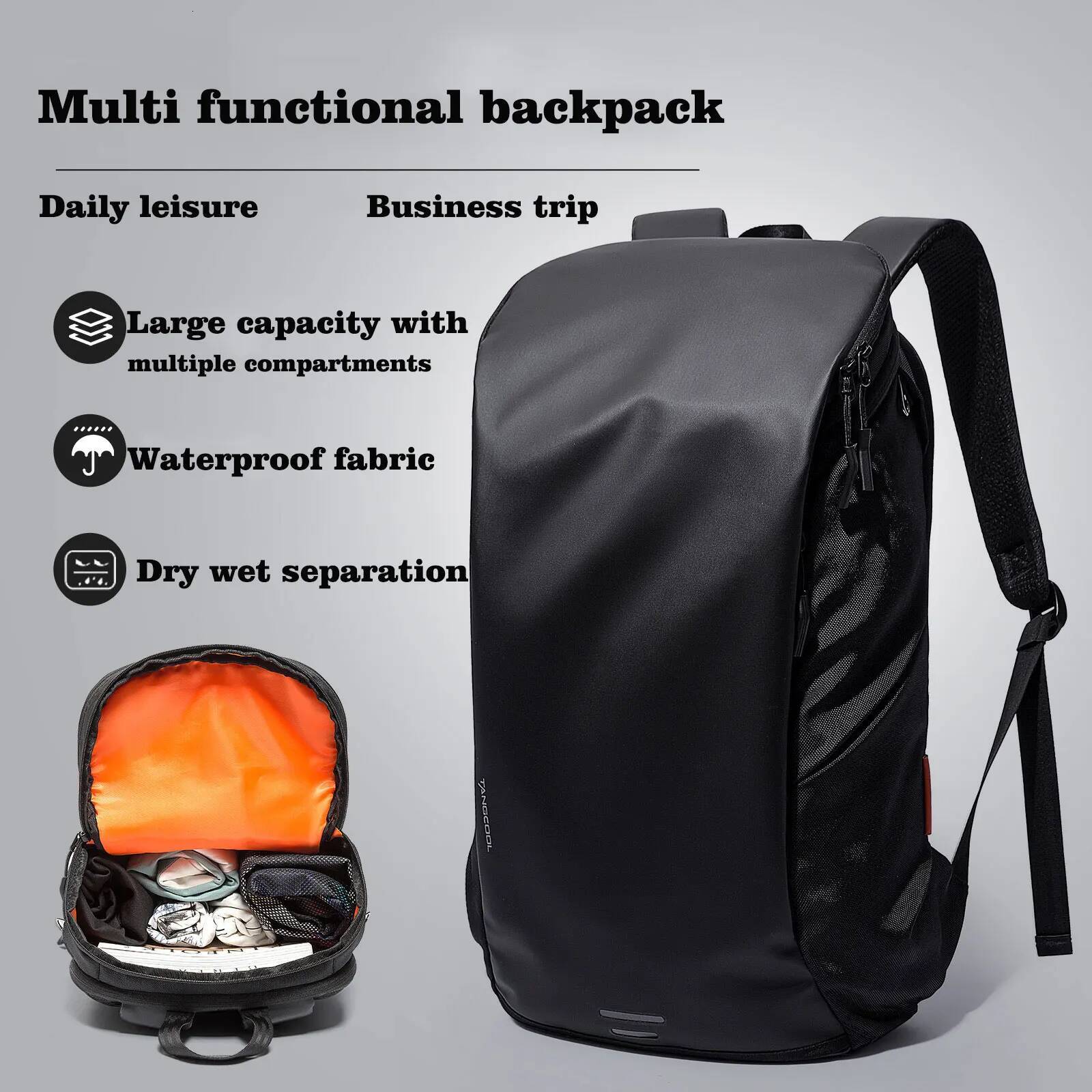 Men's casual business computer large capacity travel bag outdoor men's backpack high-quality