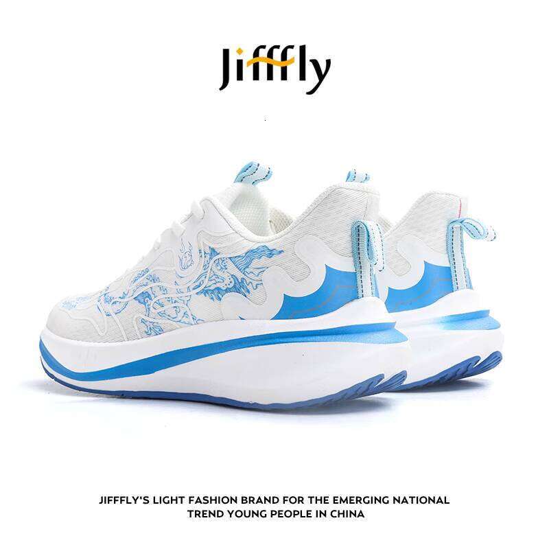 Jifffly Men's Running Shoes Fall/Winter Collection - Mesh Breathable Anti-Slip Cushioned Lightweight Sneakers