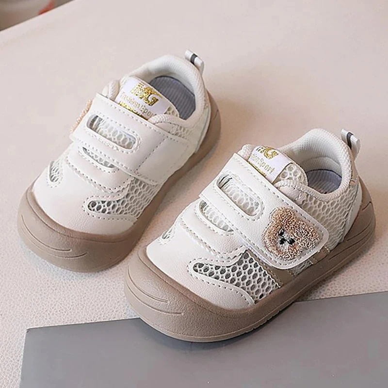 Summer Sneakers For Children Mesh Fabric Breathable Kids Ergonomics Softsoled Baby Boys Girls Toddler Shoes 250725