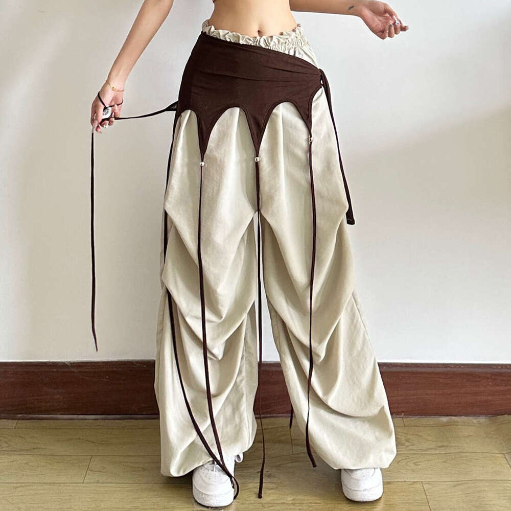 2025 Summer New Hot Girl Trendy Fashion Versatile Hip-Hop Street Long Tassel Waist Decoration 675