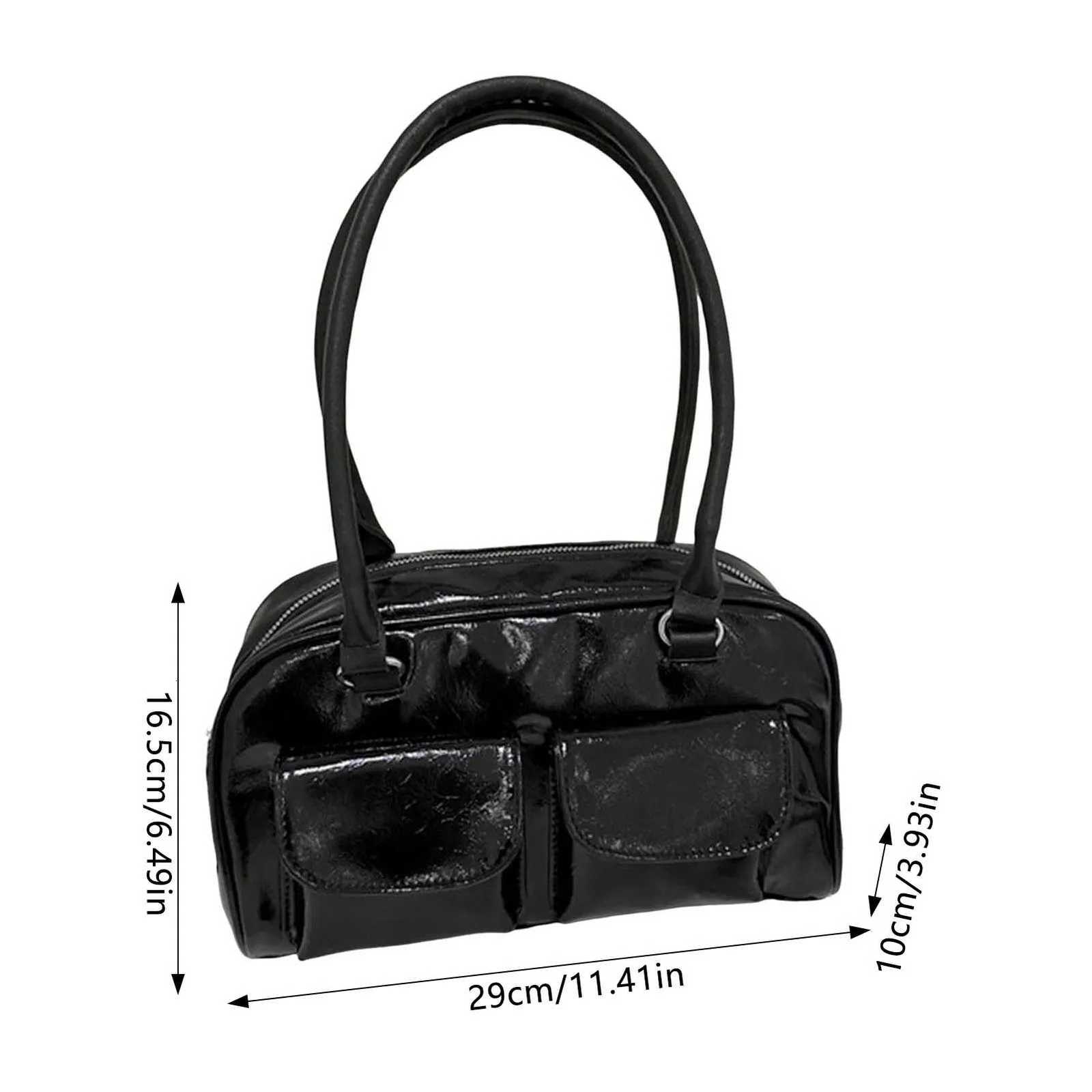 Handbag Womens PU Leather Shoulder Bag Convenient to Use and Spacious Design Underarm Package for Ceremonies and Other Holidays Y250725