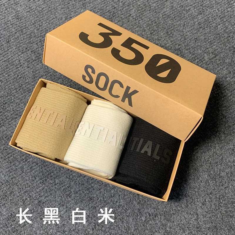 3Pairs/Box Womens SOCKS Medium Tube Korean Street Hip-hop College Style Mens Three-dimensional Letter Fashion SOCKS X250725
