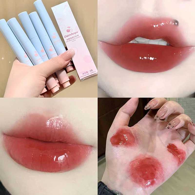 Clear Water Rose Mirror Water Gloss Glass Lipstick Relieve Lip Dryness Waterproof Lasting Korean Make Up Jelly Gloss Lip GlossXJ250724