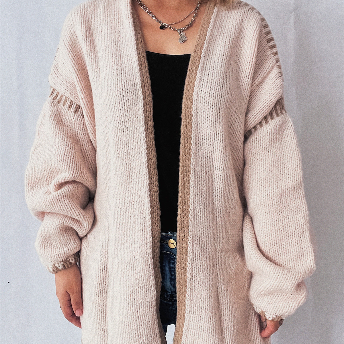 new Free shipping designer sweater for women Design inspired sweater personalized and fashionable simple and loose fitting pullover