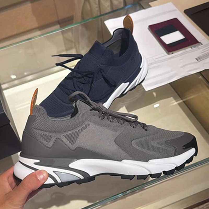Men Knit Runner Sneakers Tatic Sport Trainers Casual Shoes Fashion Lightweight And Breathable Hiking Shoes 892