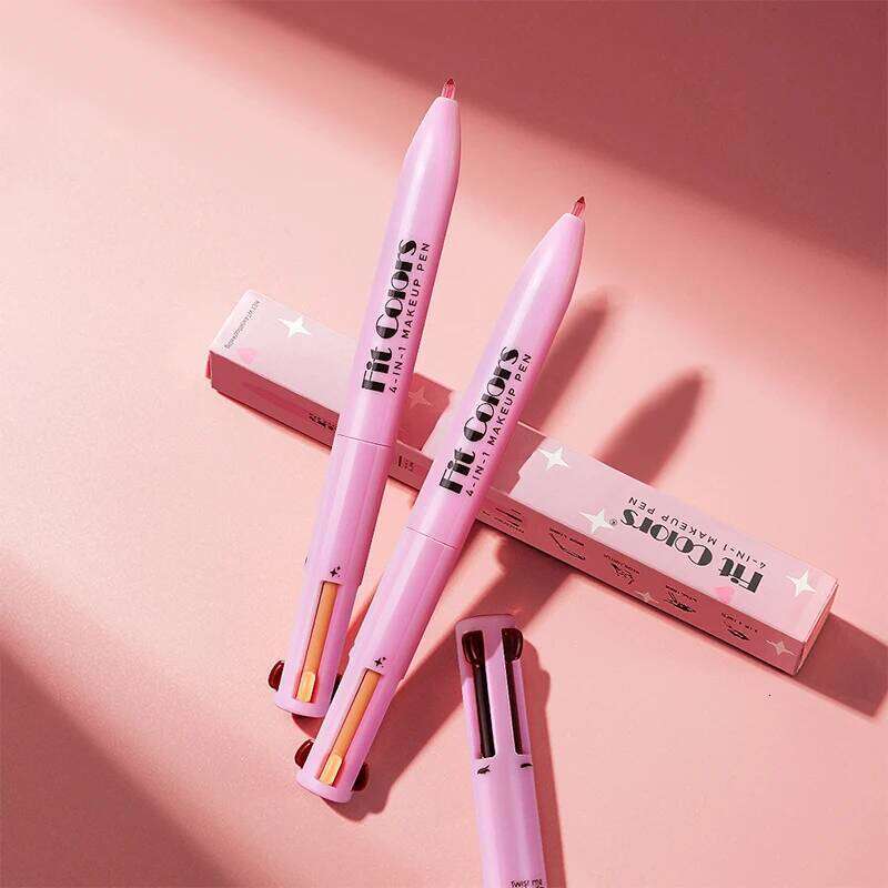 pen 4-in-1 Makeup Pen 4-in-4 Lip Liner Highlighter Eyebrow pencil X250725