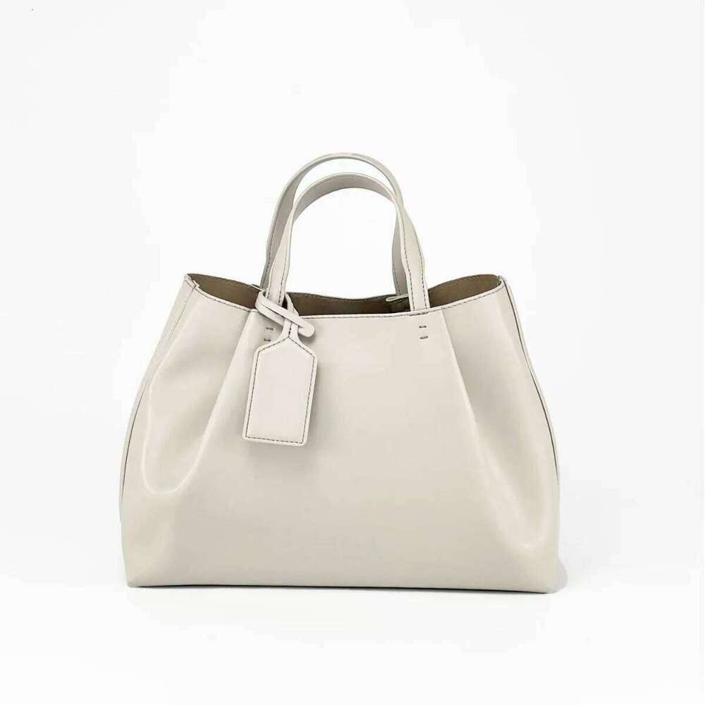 Fashionable High-Capacity Soft Leather Backpack, Portable Minimalist Commuting Bag, Single Shoulder Shopping Bag 2025 New