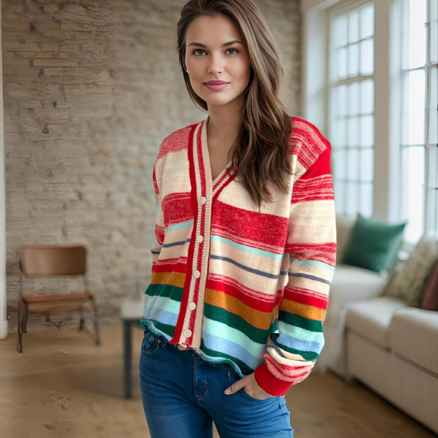 hot Free shipping designer sweater for women Embroidered sweater youthful playful loose and fashionable knit sweater