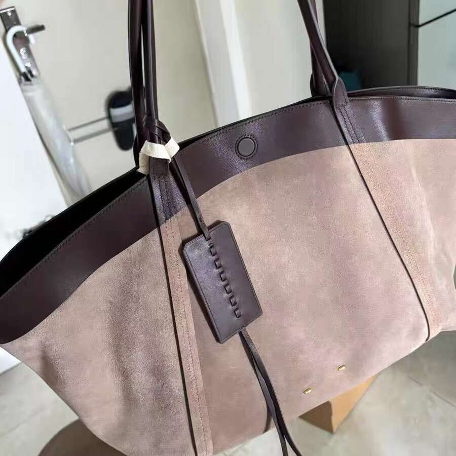 Designer Bag Tote Bag Designer Shoulder 2025 New Trendy Fashion Versatile Color-Block Stitching Double-Sided Tote Design Niche Handbag Shoulder Bag