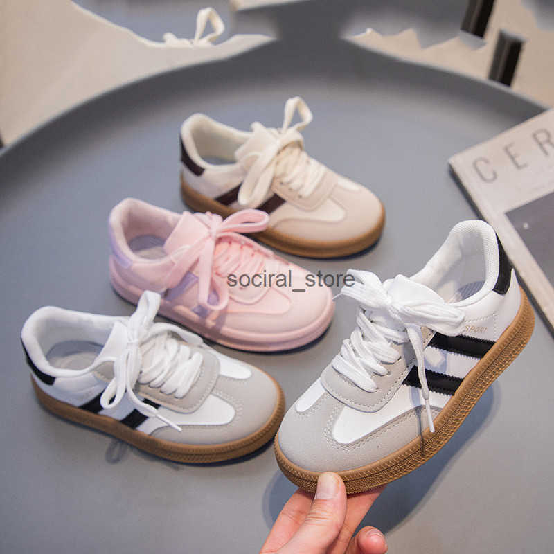 Kids Casual Shoes For Youth Boys Shoes Girls Fashion Board Shoes Kidsnest For Toddlers Childrens Soft Lightweight Sneakers Size 26 - 37 K0652 Q250724