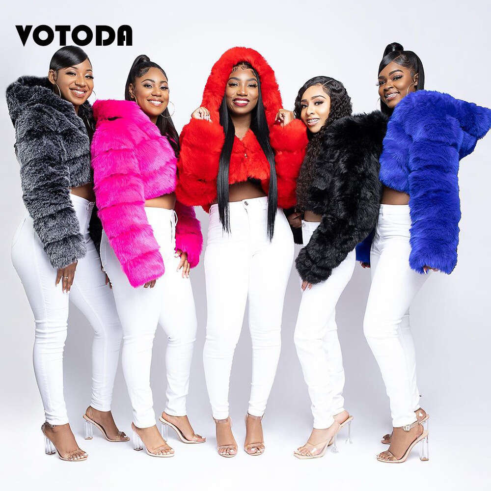 New Coat Women's Faux Fur Fashionable Versatile winter coat