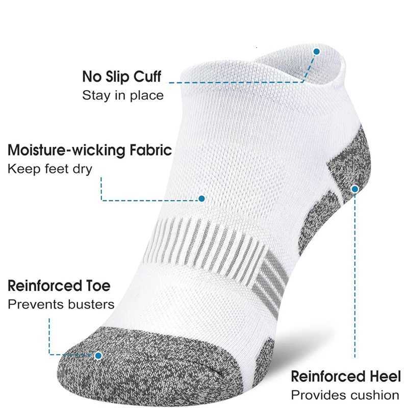 12 Pairs Thickened Towel Bottom Running Socks Mesh Boat Socks Non-Slip Breathable Sports Socks Low Cut Mens Socks Womens Socks X250725