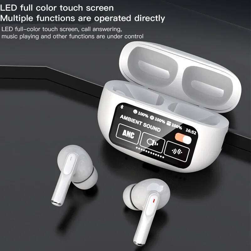 Designer Famous Brand HIFI A Plus In Ear TWS Earbuds With ANC Noise Cancelling Wireless Super Bass Premium Sound Touch Screen And ENC Mic Headphone