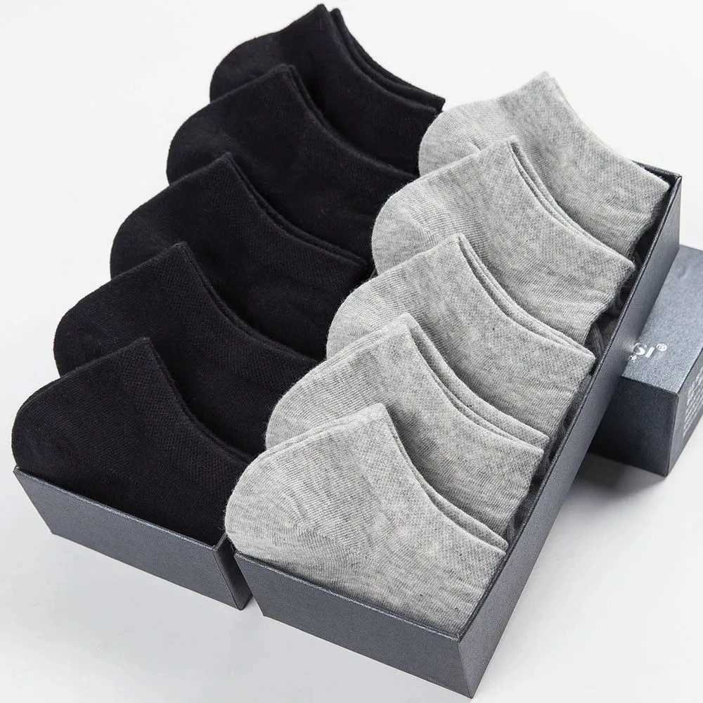 10pairs / Low Black And White Gray Mens Socks Mens Breathable Sports Socks Mens Short Socks Womens Socks EU37-44 X250725