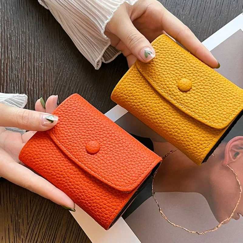 Women Fashion Cards Holders Bag Small Gift Coin Pouch PU Wallets ID Card Holder Cover Z250725