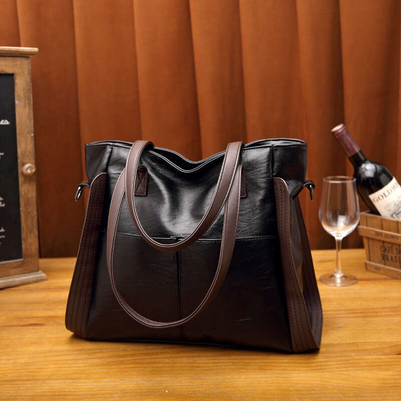 Single Shoulder Bag for Women, New Designer Luxury Soft PU Large Capacity Tote Women's Bag