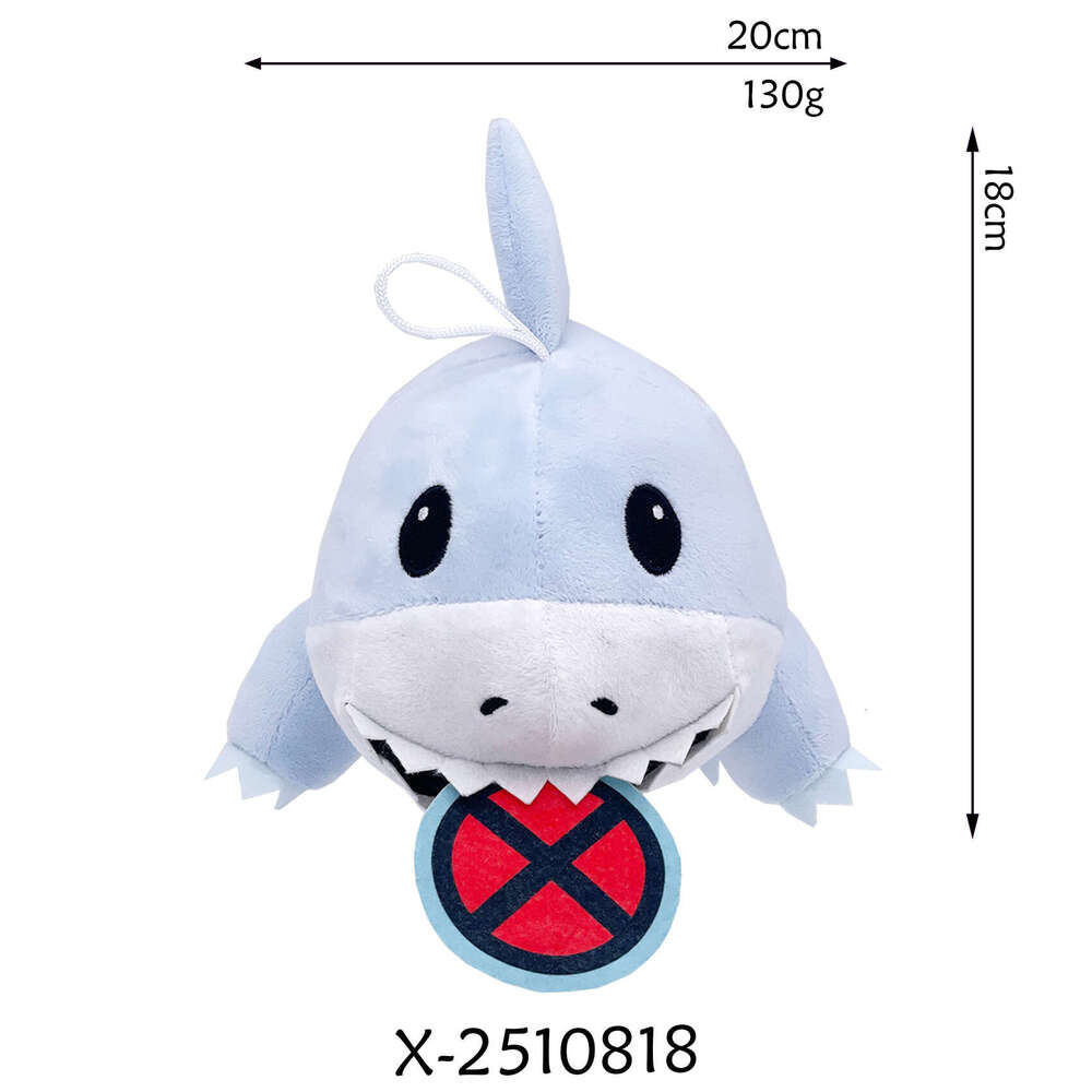 New Jeff the Land Plush Shark Doll Stuffed Toy Claw hine