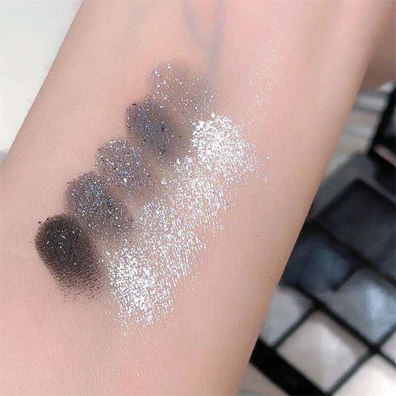 Smoky Eye Shadow Palette 9 Colors Black Gray Rose Lasting Shimmer Eyes Makeup Dark Pressed Glitter Eyeshadow X250723 X250724