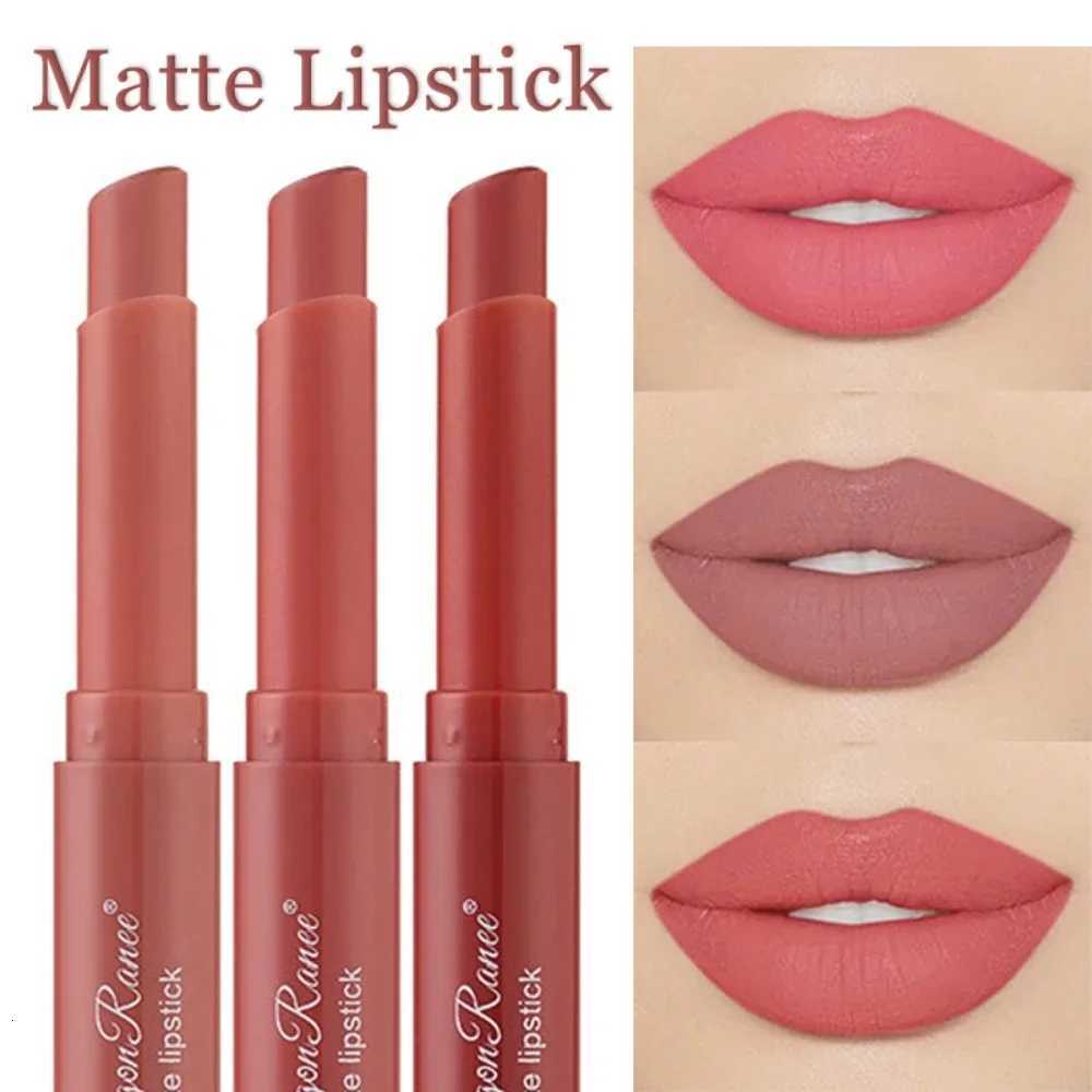 Nude Matte Lipstick Waterproof Lip Sticks Not Fading Sexy Red Velvet Lipsticks for Women Make Up Long Lasting Lip CosmeticsXJ250724